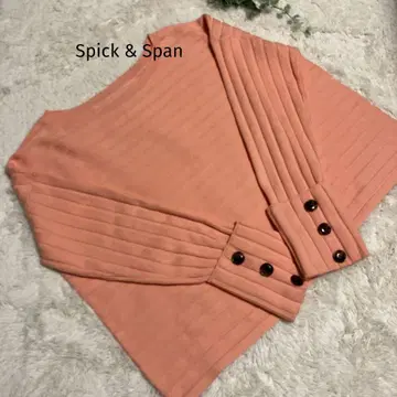 Spick & Span 스픽 앤 스팬 코튼 니트 Free