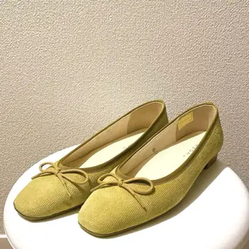 REGAL 펌프스 그린 옐로우 그린 꾀꼬리색 22.5cm