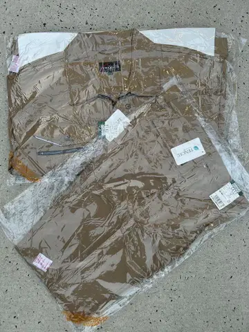 작업복 상하의 세트 카키 1
