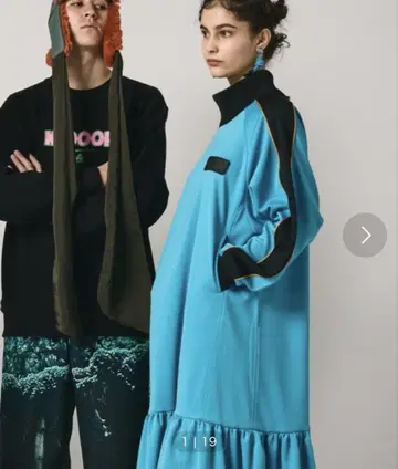 NON TOKYO 저리 원피스 블루