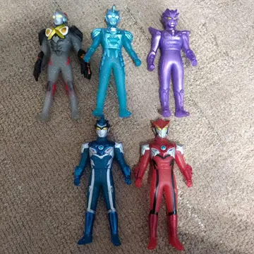 울트라맨 피규어 소프트 비닐 라메 클리어