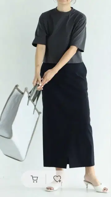 Demi-luxe BEAMS SLOANE 사토 요시코 숏 T셔츠