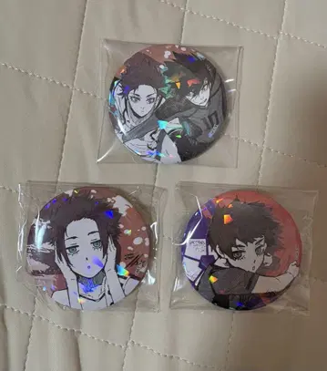 블루 록 마즐 홀로그램 캔뱃지 사에 린
