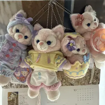 리나벨 봉제 인형 4개