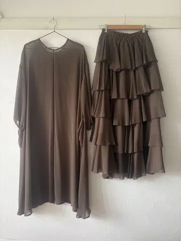maddermadder LONG SKIRT&TUNIC DRESS 세트
