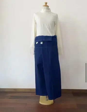 [ 새상품급 ] 번롬사이 데님 타이 팬츠