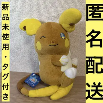 포켓몬 포커스 지역별 모습 큰 봉제 인형 알로라 라이츄