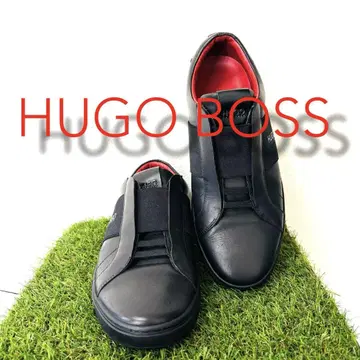 남성용 스니커즈 휴고보스 HUGO BOSS 가죽 스니커즈 25.5