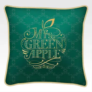 새상품 미개봉 Mrs. GREEN APPLE 쿠션 라스트 원상 미세스