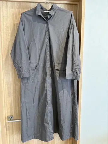 블루 willow blue willow 롱 원피스 빅 포켓