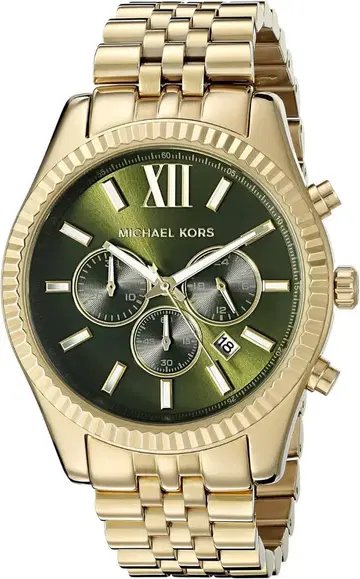 Michael Kors 렉싱턴 골드톤 손목시계 MK8446
