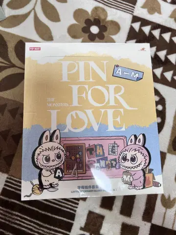 POP MART THE MONSTERS PIN FOR LOVE 시리즈
