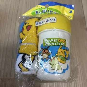 포켓몬 레트로 물수건 세트 피카츄 치코리타 페이바우트