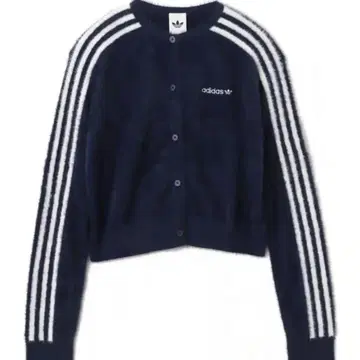 adidas 플러피 니트 가디건 L 사이즈