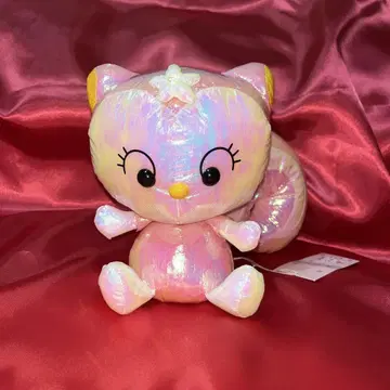 초레어 다람쥐 핑크루 핑크짱 전설 초레어 오로라 봉제 인형