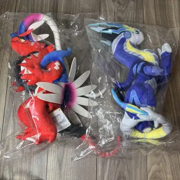 포켓몬 삼영무역 봉제 인형 S 코라이돈 미라이돈 2세트