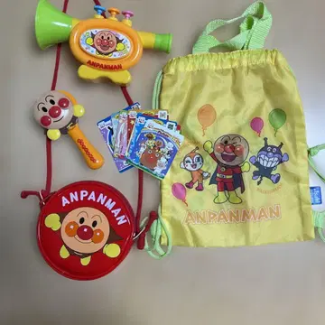 호빵맨 악기 세트, 백, 씰 포함