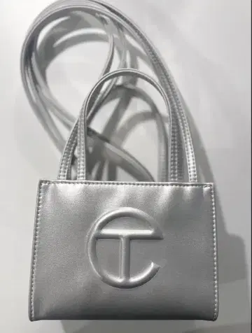 Telfar 숄더백 실버