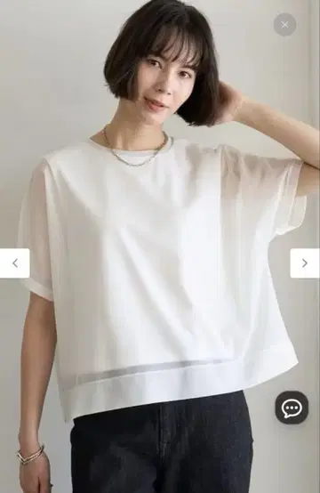 [ 세탁 가능/스트레치 ] 시어 레이어드 T UNFILO