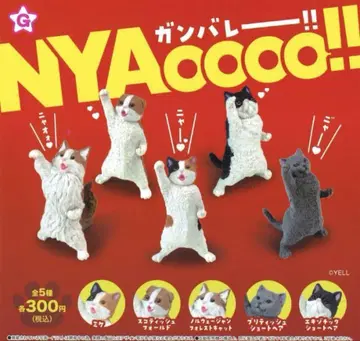 간바레!! NYAoooo!! 냐아오 가챠 (전 5종 컴프 세트)