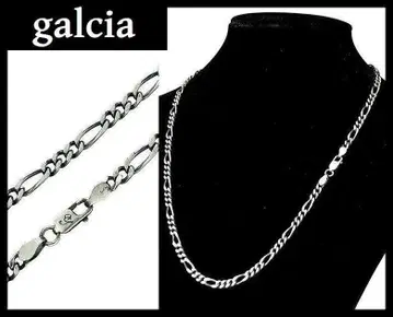새상품급 galcia 갈시아 실버 925 피가로 체인 목걸이
