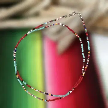 THE BINGO BROTHERS 앤티크 비즈 목걸이