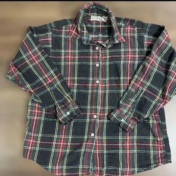 4 L.L.BEAN 80s 엘엘빈 미국제 긴팔 체크 셔츠