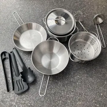IKEA 소꿉놀이 냄비와 조리도구 세트