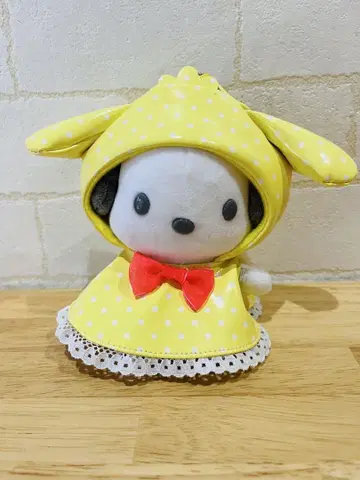 포차코 레인코트 봉제 인형