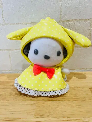 포차코 레인코트 봉제 인형