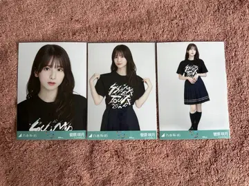 노기자카46 브로마이드 T셔츠 도쿄 3종 컴프 스가와라 사츠키