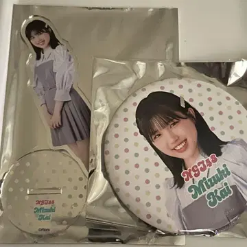 NGT48 카이 미즈키 아크릴 스탠드 캔뱃지