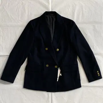 여성용 네이비 더블 블레이저 유니클로 XS 사이즈 미사용 새상품
