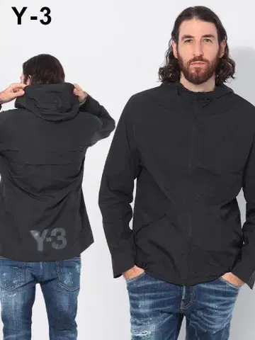 Y-3 (와이쓰리) 발수 리플렉터 로고 러닝 자켓 남성용