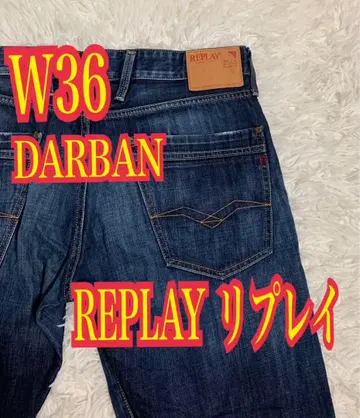 REPLAY 리플레이 DARBAN 데님 청바지 인디고 W36