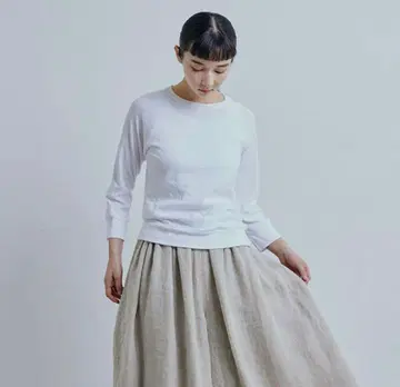 나카가와 마사시치 상점 포근한 면 래글런 티셔츠