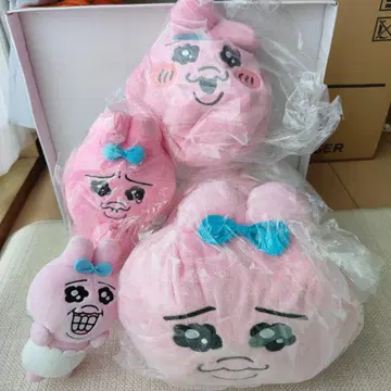 빤쮸토끼 굿즈 묶음 판매 미니백 복조리 마스코트 봉제 인형