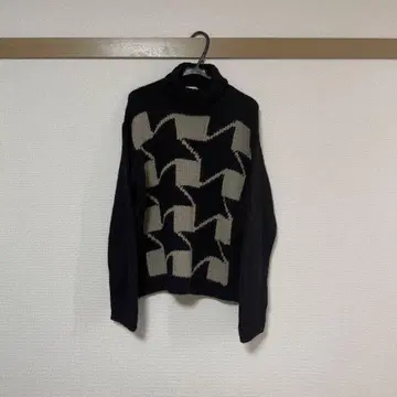 00s EMPORIO ARMANI 터틀넥 니트 알파카 혼방