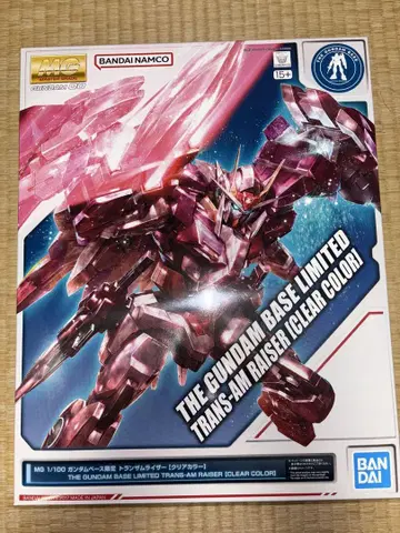 MG 1/100 건담 베이스 한정판 트랜잠 라이저 [클리어 컬러]