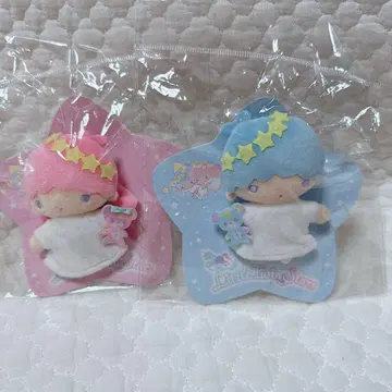 산리오 초레어 키키라라 퍼프포프 45th 마스코트 브로치 한정판