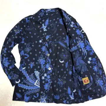 레어 RING JACKET 링자켓 올 패턴 네이비 네이비 자켓