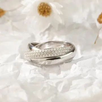 트리니티 브릴리언스 반지 R81H25815-W ( 2주간 발송 )