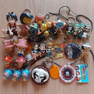 원피스 키링 피규어 세트 다수