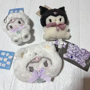 산리오 쿠로미 스노우  마스코트 키링 새상품 택 포함