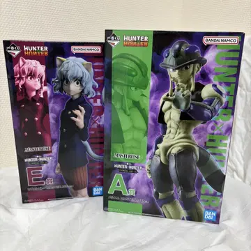 HUNTER x HUNTER 제일복권 A상 E상 메르엠 피토 피규어