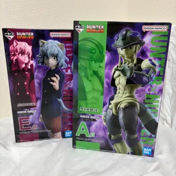 HUNTER x HUNTER 제일복권 A상 E상 메르엠 피토 피규어