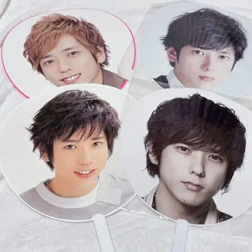 아라시 니노미야 카즈나리 부채 세트 판매