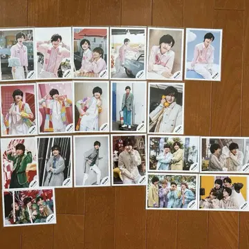미치에다 슌스케 공식 사진 나니와단시 당일 발송 투명 슬리브 포함
