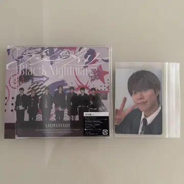 나니와단시 오하시 카즈야 카드 비대칭 Black Nightmare CD