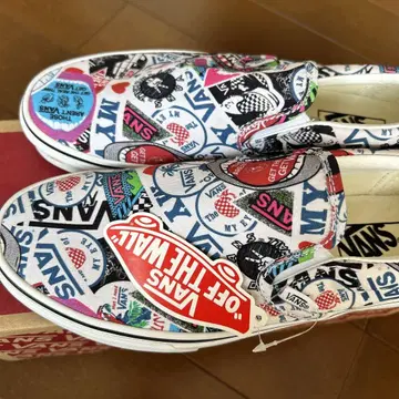 VANS 슬립온 컬러풀 로고 26.0cm